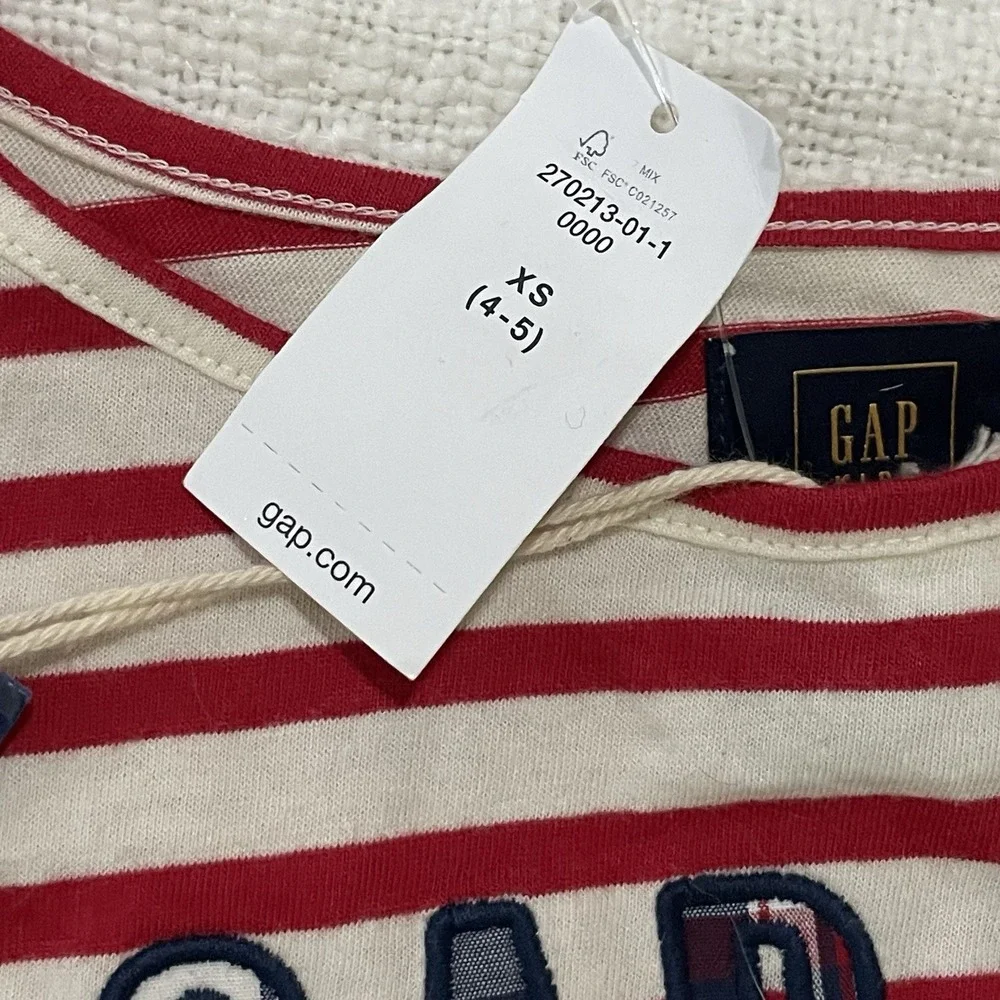 GAP Kids Girls 4/5 XS‎ Long Sleeve Shirts Lot of 2 School Preppy